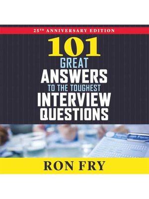 cover image of 101 Great Answers to the Toughest Interview Questions